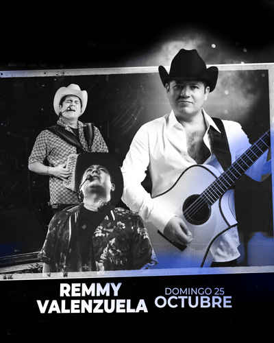 Boletos Remmy Valenzuela Palenque Fiestas de Octubre 2026